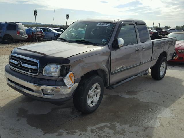 5TBRT34132S221510 - 2002 TOYOTA TUNDRA ACC GRAY photo 2