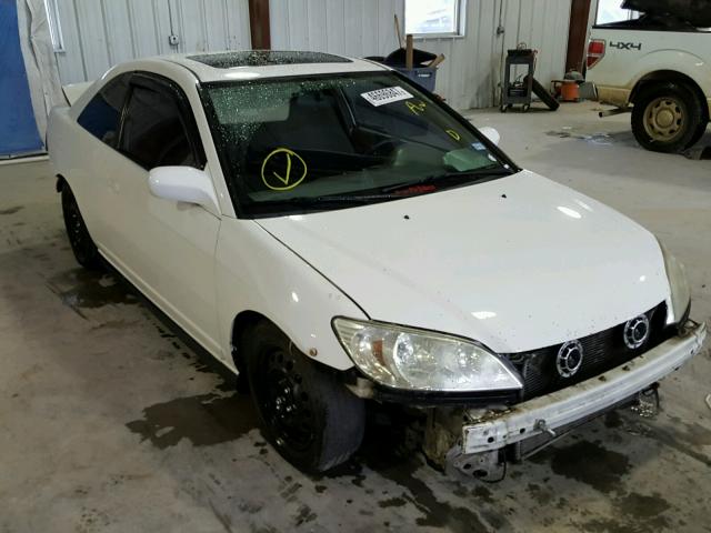 1HGEM21902L080504 - 2002 HONDA CIVIC EX WHITE photo 1