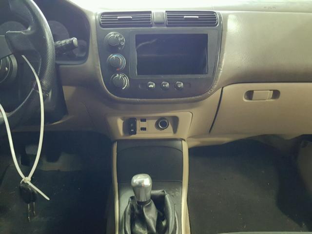 1HGEM21902L080504 - 2002 HONDA CIVIC EX Ağ foto 9