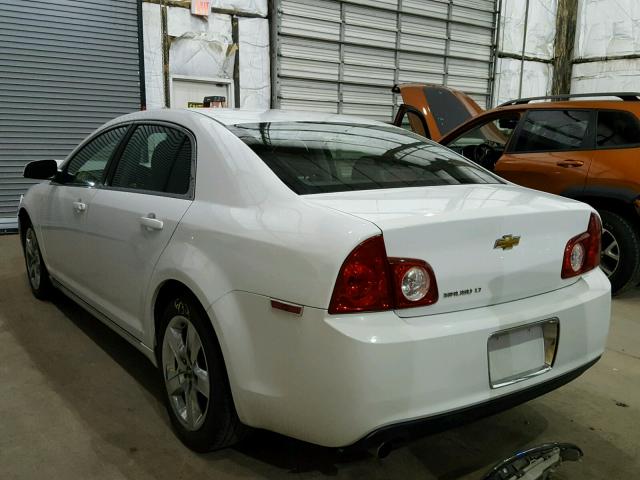 1G1ZC5EB7AF190280 - 2010 CHEVROLET MALIBU 1LT WHITE photo 3