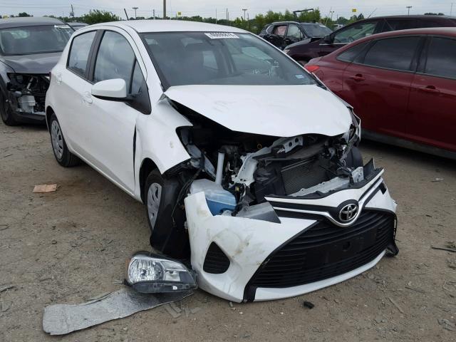 VNKKTUD3XHA074907 - 2017 TOYOTA YARIS L WHITE photo 1