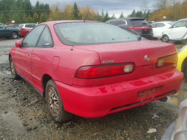 JH4DC4451WS002504 - 1998 ACURA INTEGRA RED photo 3