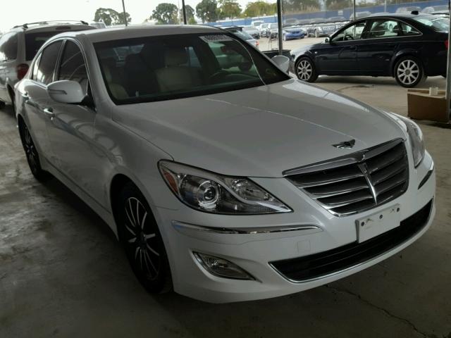 KMHGC4DD3CU157072 - 2012 HYUNDAI GENESIS 3. WHITE photo 1