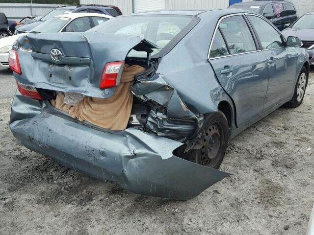 4T1BE46K09U829503 - 2009 TOYOTA CAMRY BASE TEAL photo 4