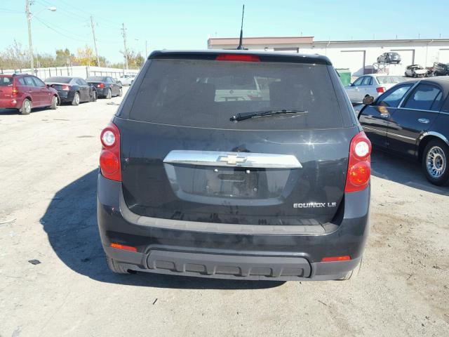 2CNALBEW0A6373306 - 2010 CHEVROLET EQUINOX LS BLACK photo 10