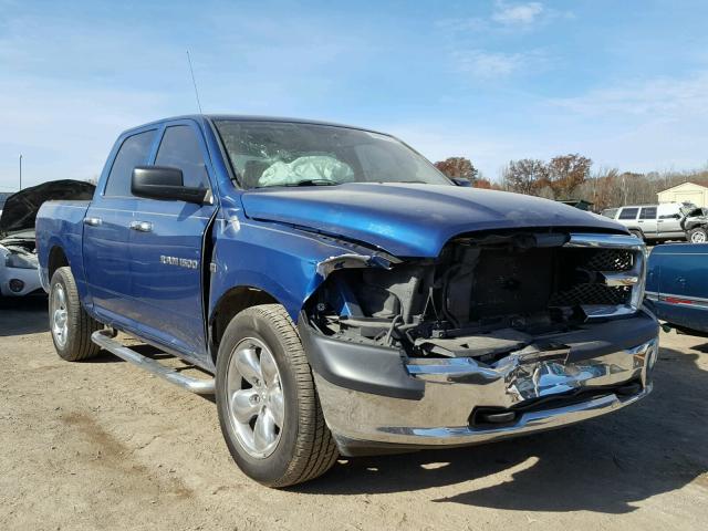 1D7RV1CT0BS552857 - 2011 DODGE RAM 1500 BLUE photo 1