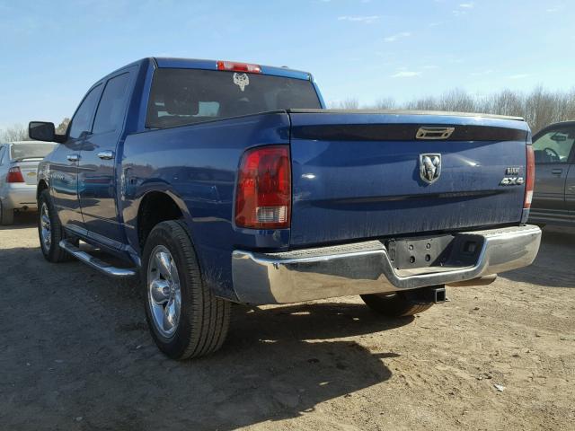 1D7RV1CT0BS552857 - 2011 DODGE RAM 1500 BLUE photo 3