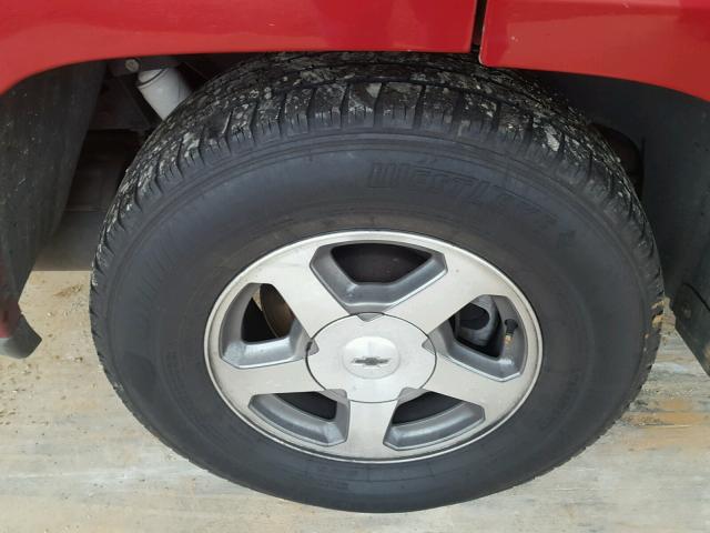 1GNDS13S922130517 - 2002 CHEVROLET TRAILBLAZE RED photo 10