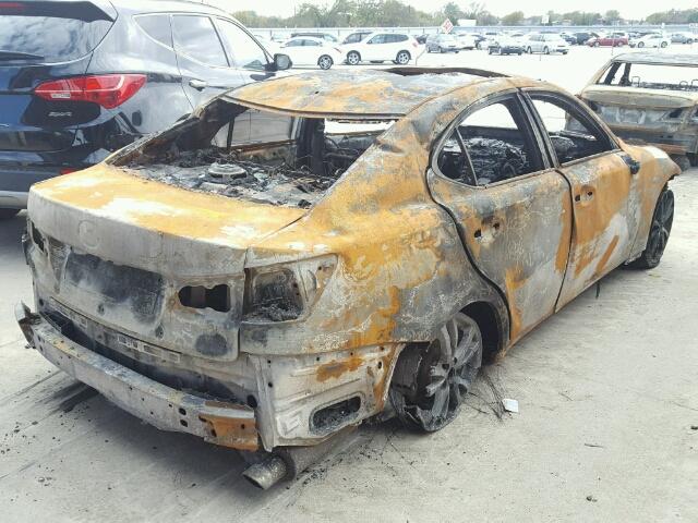 JTHBK262X85061828 - 2008 LEXUS IS 250 BURN photo 4