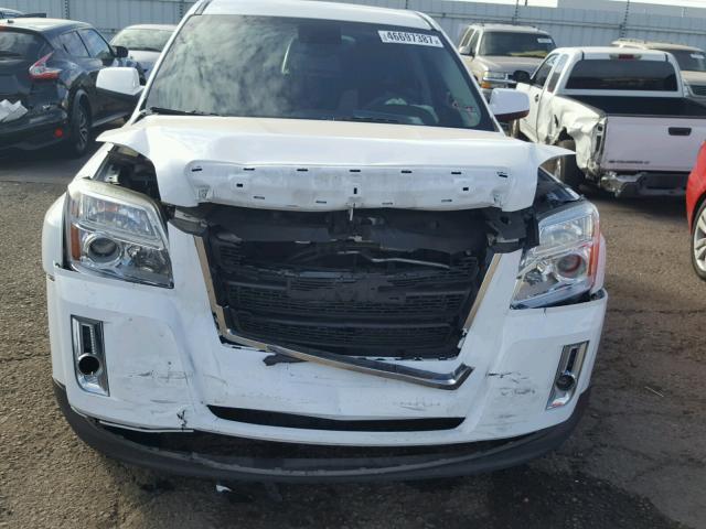 2GKALMEK0C6266292 - 2012 GMC TERRAIN SL WHITE photo 9