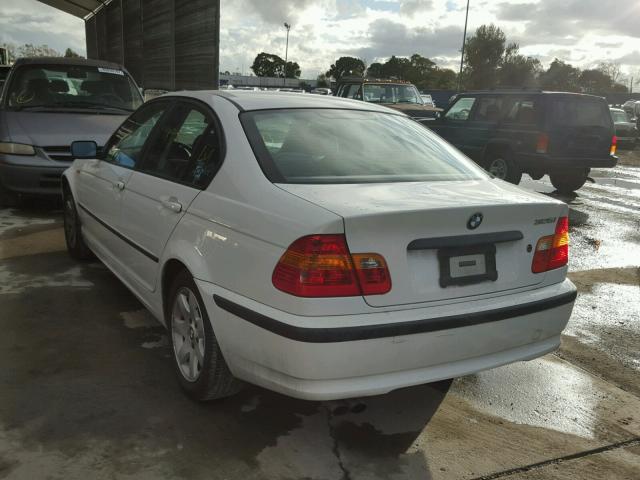 WBAET37434NH05665 - 2004 BMW 325 I WHITE photo 3