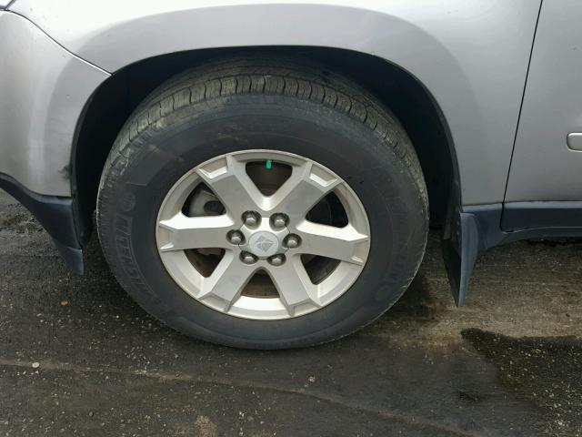 5GZER237X8J186196 - 2008 SATURN OUTLOOK XR ვერცხლისფერი ფოტო 9