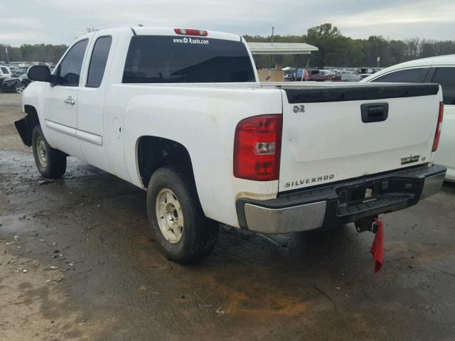 1GCEC29J69Z272081 - 2009 CHEVROLET SILVERADO WHITE photo 3