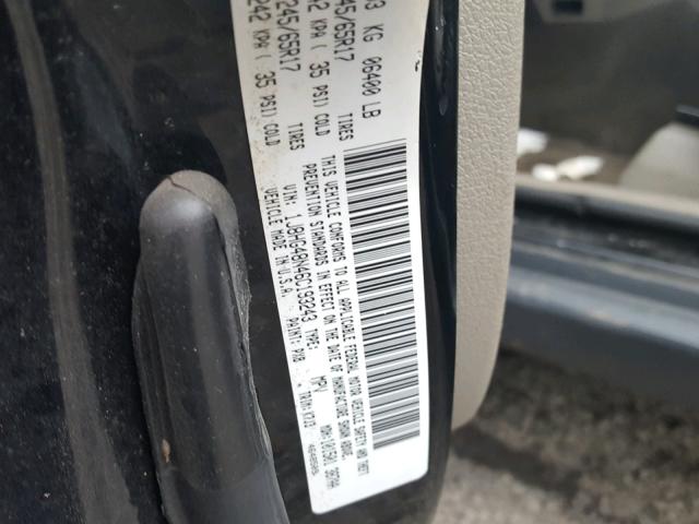 1J8HG48N46C193243 - 2006 JEEP COMMANDER Qara foto 10