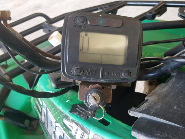 4UF05ATV85T231676 - 2005 ARCTIC CAT ATV GREEN photo 8