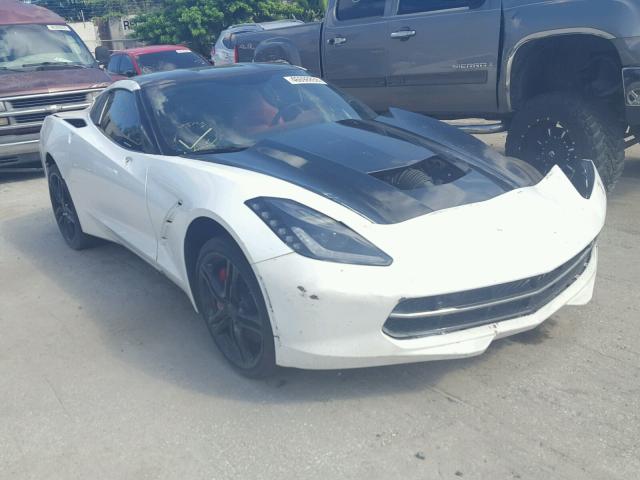 1G1YM2D71G5108398 - 2016 CHEVROLET CORVETTE S WHITE photo 1