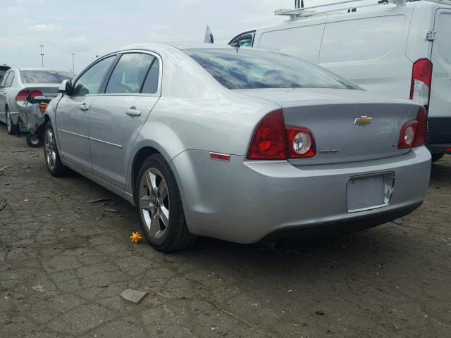 1G1ZH57B89F192596 - 2009 CHEVROLET MALIBU 1LT SILVER photo 3