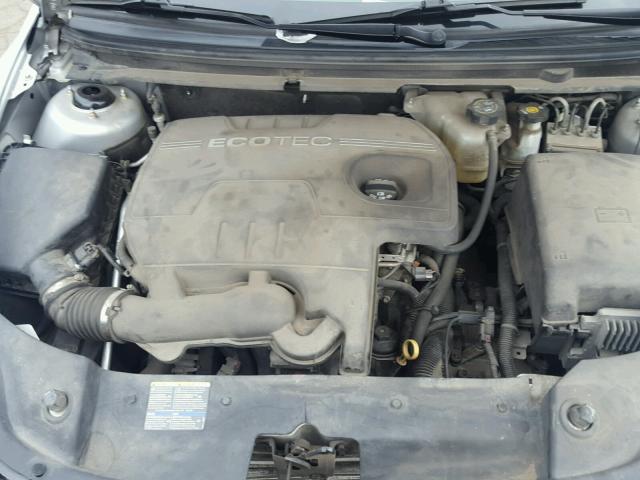 1G1ZH57B89F192596 - 2009 CHEVROLET MALIBU 1LT SILVER photo 7