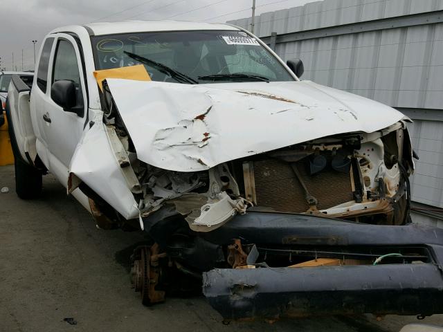 5TEUX42N67Z396880 - 2007 TOYOTA TACOMA ACC WHITE photo 1