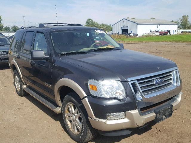 1FMEU74E37UB00939 - 2007 FORD EXPLORER E CHARCOAL photo 1