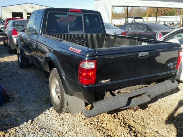 1FTYR44U04PB55304 - 2004 FORD RANGER SUP BLACK photo 3