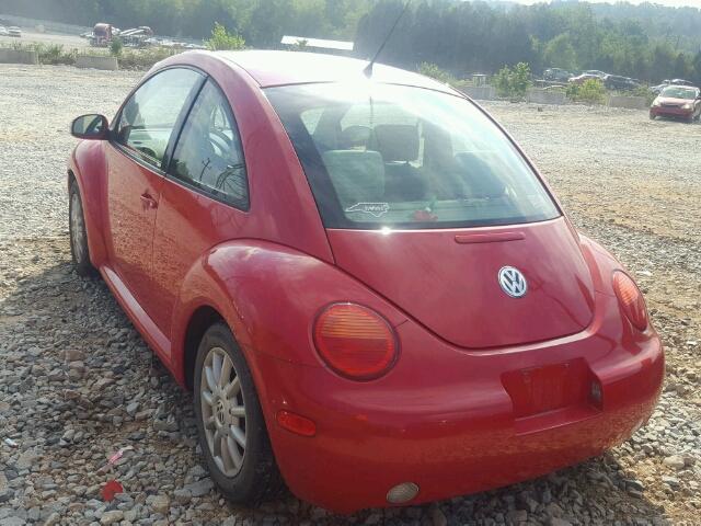 3VWCK31C45M414868 - 2005 VOLKSWAGEN NEW BEETLE Qırmızı foto 3