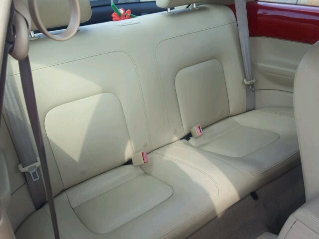 3VWCK31C45M414868 - 2005 VOLKSWAGEN NEW BEETLE Qırmızı foto 6