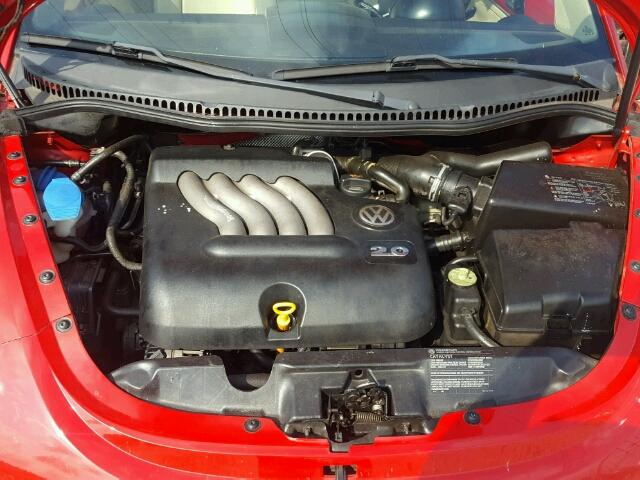 3VWCK31C45M414868 - 2005 VOLKSWAGEN NEW BEETLE Qırmızı foto 7