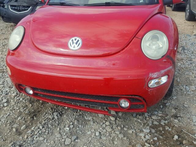 3VWCK31C45M414868 - 2005 VOLKSWAGEN NEW BEETLE Qırmızı foto 9
