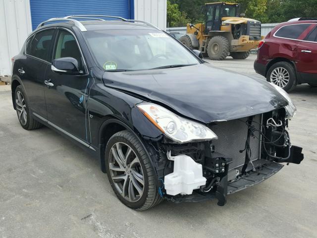 JN1BJ0RR2GM268433 - 2016 INFINITI QX50 BLACK photo 1