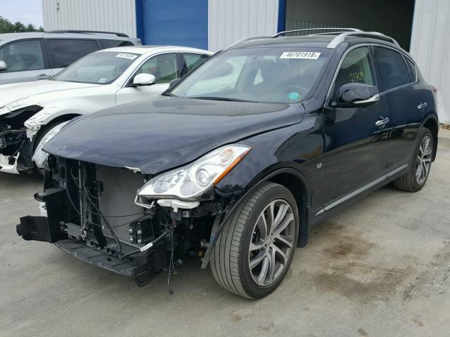 JN1BJ0RR2GM268433 - 2016 INFINITI QX50 BLACK photo 2