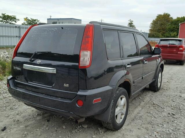 JN8BT08V45W101907 - 2005 NISSAN X-TRAIL XE BLACK photo 4