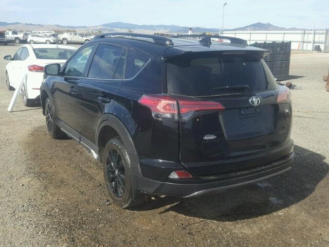 2T3RFREV4JW721031 - 2018 TOYOTA RAV4 ADVEN BLACK photo 3