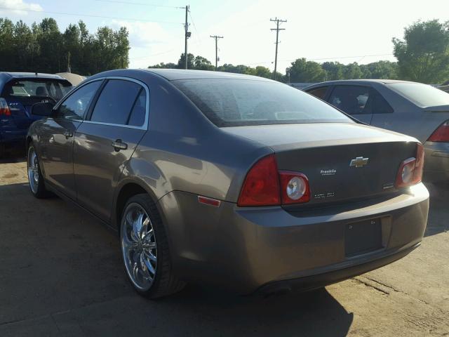1G1ZA5EU1BF195077 - 2011 CHEVROLET MALIBU LS ნაცრისფერი ფოტო 3