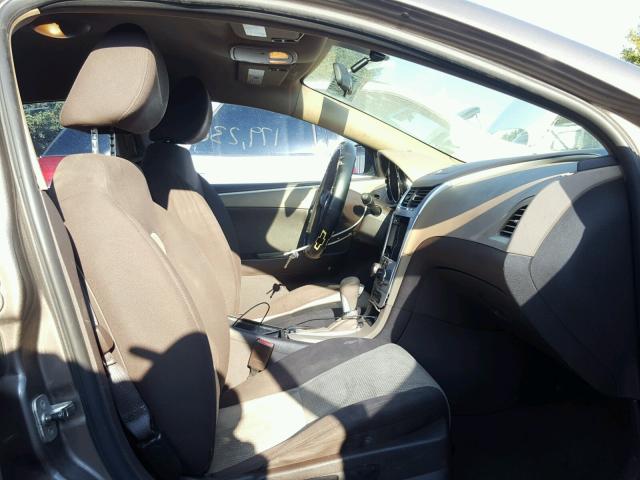 1G1ZA5EU1BF195077 - 2011 CHEVROLET MALIBU LS ნაცრისფერი ფოტო 5