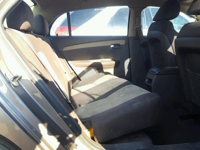 1G1ZA5EU1BF195077 - 2011 CHEVROLET MALIBU LS ნაცრისფერი ფოტო 6