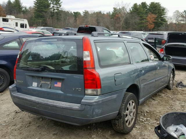 YV1SW61T632299418 - 2003 VOLVO V70 BLUE photo 4