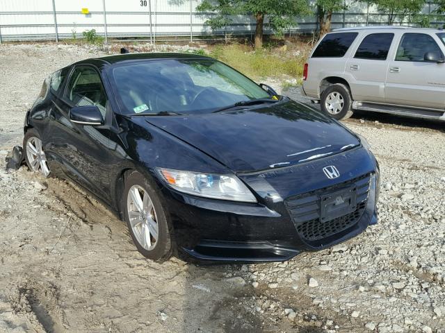 JHMZF1D41BS000488 - 2011 HONDA CR-Z BLACK photo 1