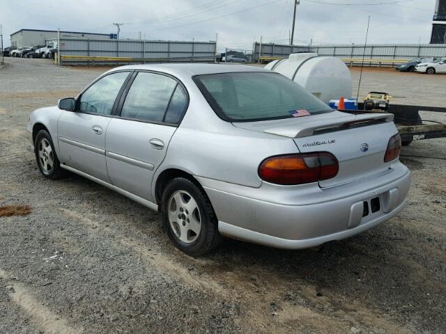 1G1NE52JX3M718798 - 2003 CHEVROLET MALIBU LS Gümüş foto 3