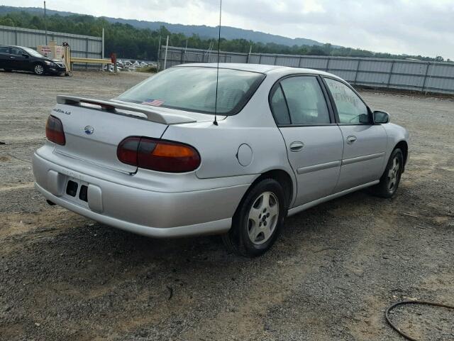 1G1NE52JX3M718798 - 2003 CHEVROLET MALIBU LS Gümüş foto 4