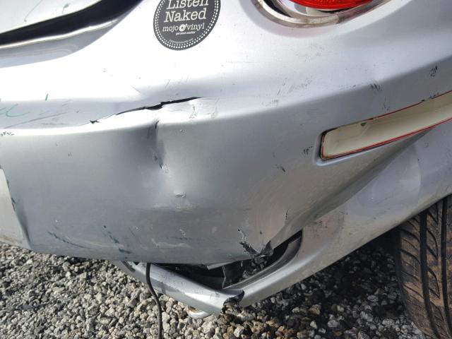 3VWEW31C87M509417 - 2007 VOLKSWAGEN NEW BEETLE 银色 照片 9