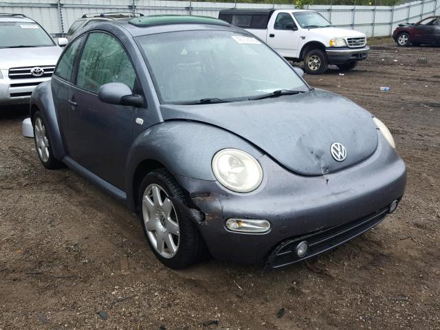 3VWDD21C72M409040 - 2002 VOLKSWAGEN NEW BEETLE 石墨色 照片 1