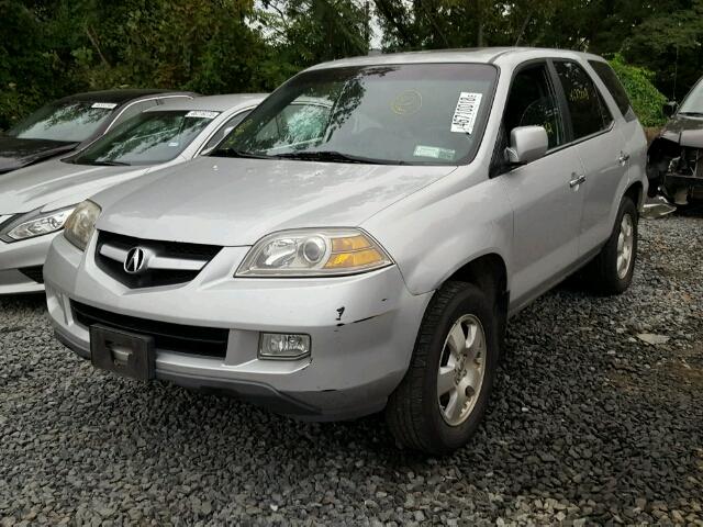 2HNYD18224H501793 - 2004 ACURA MDX SILVER photo 2