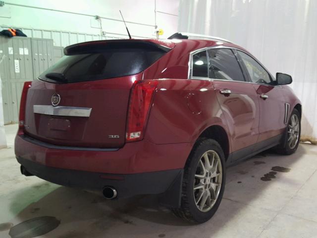 3GYFNJE32DS580185 - 2013 CADILLAC SRX PREMIU RED photo 4