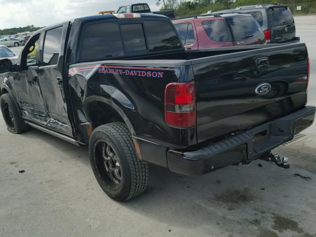 1FTRW125X8FA01492 - 2008 FORD F150 SUPER BLACK photo 3