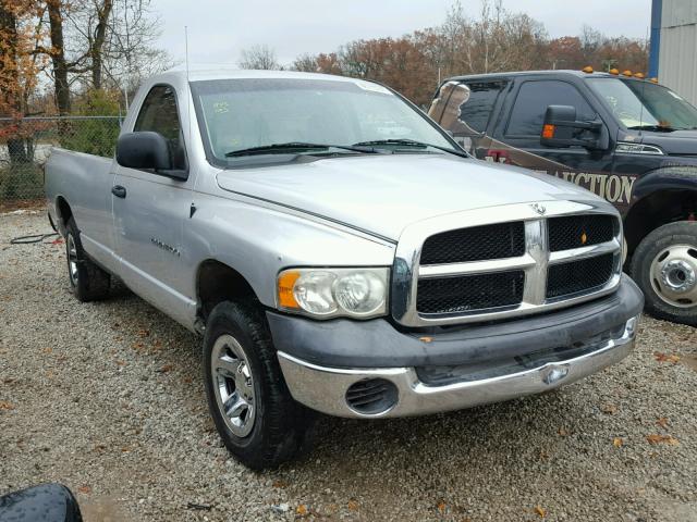 1D7HU16N02J128760 - 2002 DODGE RAM 1500 SILVER photo 1