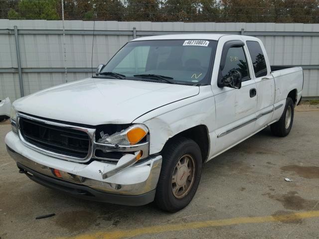 2GTEC19V521343069 - 2002 GMC NEW SIERRA WHITE photo 2