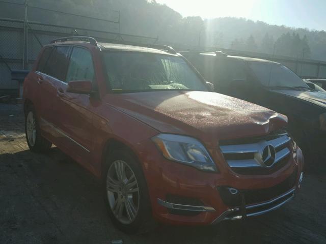 WDCGG8JB7EG327352 - 2014 MERCEDES-BENZ GLK 350 4M RED photo 1