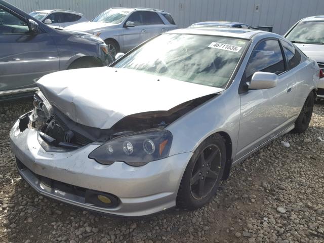JH4DC54894S011660 - 2004 ACURA RSX SILVER photo 2