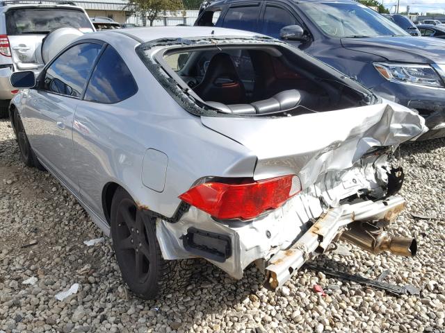 JH4DC54894S011660 - 2004 ACURA RSX SILVER photo 3